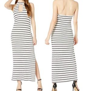 Gorgeous NWT bebe striped maxi dress